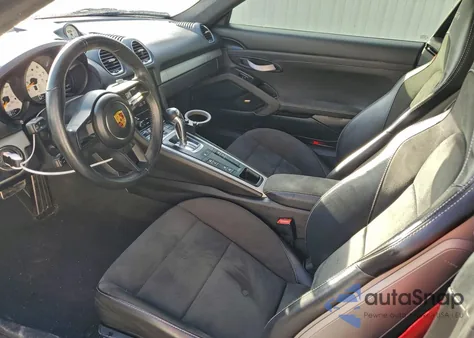 2021 Porsche Cayman Gt4 from USA, damaged, VIN WP0AC2A83MK289302